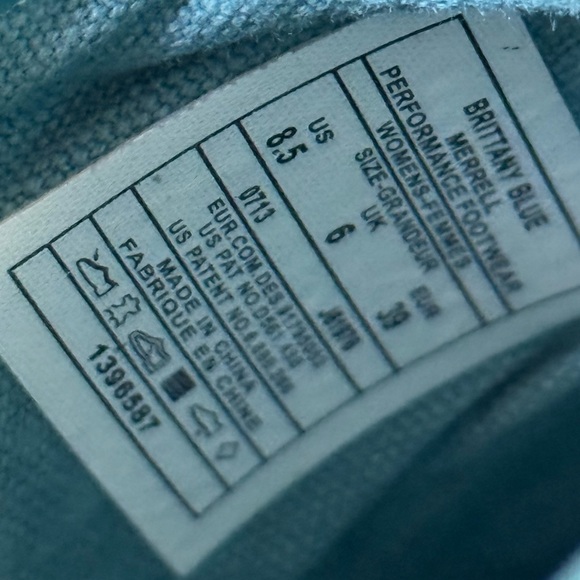 Merrell Encore Teal Vellum Clogs - Picture 5 of 6